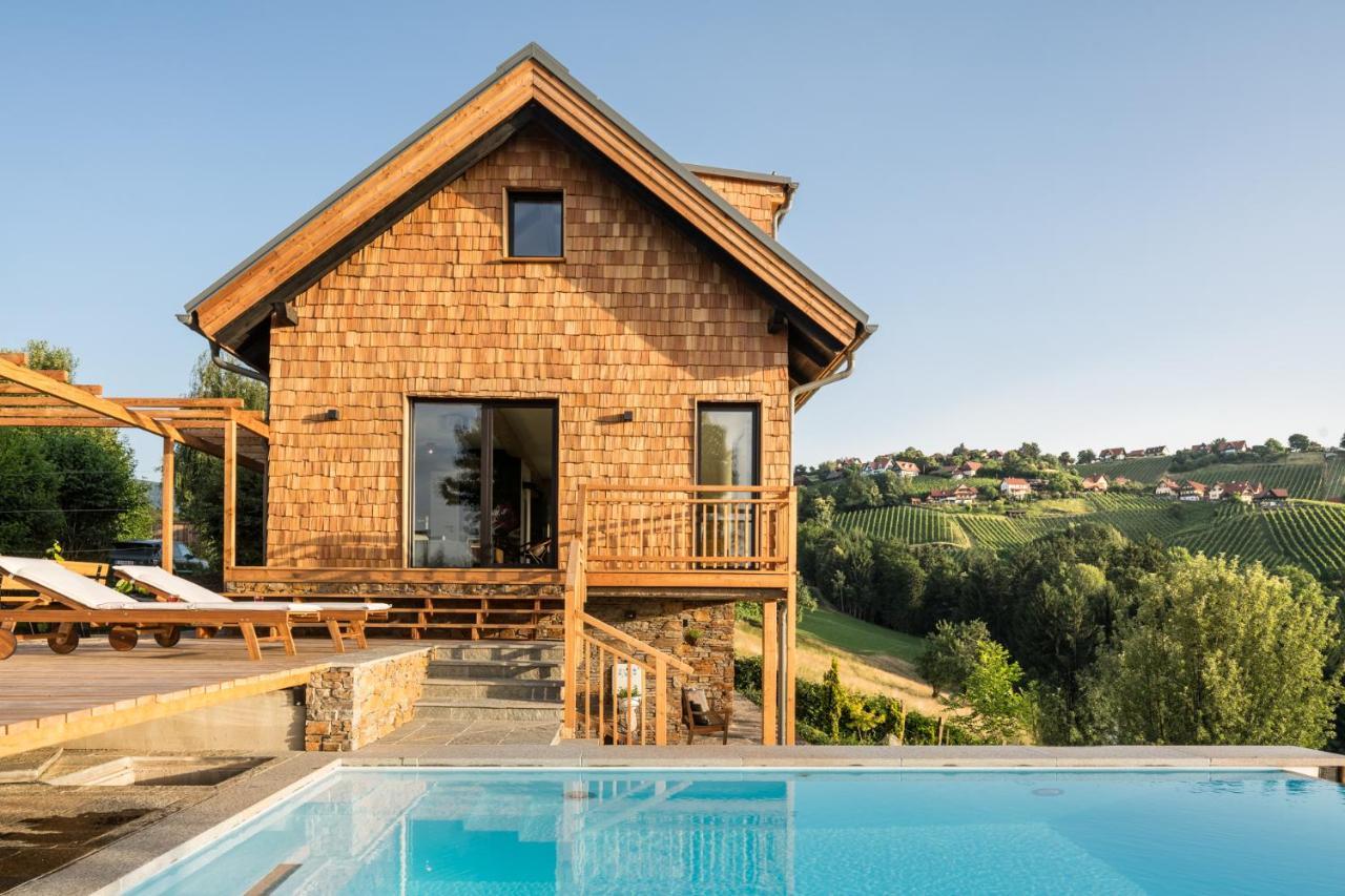 Steirerblicke- Chalet Hochgrailblick Teufenbach  المظهر الخارجي الصورة